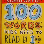 100words kids need to read by 1st grade